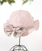 【パンパンテュテュ/panpantutu / KIDS】のUVcutリボンハット(日よけつき) 人気、トレンドファッション・服の通販 founy(ファニー) ファッション Fashion キッズファッション Fashion for Kids フィット Fit, Slim Fit フラワー Flower, Floral リボン Ribbon, Bow thumbnail ピンクフラワー|ID: prp329100004960687 ipo3291000000037219744