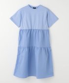 【ユナイテッドアローズ/UNITED ARROWS / KIDS】のティアード 切り替え ワンピース / キッズ 100cm-130cm 人気、トレンドファッション・服の通販 founy(ファニー) ファッション Fashion キッズファッション Fashion for Kids ワンピース Dresses スニーカー Sneakers, Trainers ダウン Down, Puffer ティアード Tiered, Tiered Style ティアードワンピース Tiered Dress, Flared Dress ドッキング Docking, Mixed Material リボン Ribbon, Bow ワンポイント One Point, Statement Accent アウトレット Outlet / Clearance おすすめ Recommended / Our Picks thumbnail LT.BLUE|ID: prp329100004960689 ipo3291000000037219750