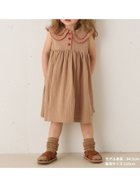 【リジェール/riziere / KIDS】の配色パイピングセーラーカラーワンピース 人気、トレンドファッション・服の通販 founy(ファニー) ファッション Fashion キッズファッション Fashion for Kids ワンピース Dresses おすすめ Recommended / Our Picks シンプル Simple, Minimal パイピング Piping, Trim Design ポケット Pocket, Pocket Detail エレガント 上品 Elegant 夏 Summer thumbnail BEIGE|ID: prp329100004960709 ipo3291000000037219859
