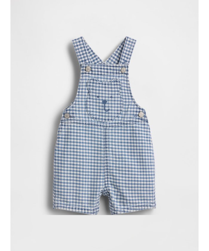 【ギャップ/GAP / KIDS】のギンガムチェック デニム くまさんポケット ショートオール (ベビー) インテリア・キッズ・メンズ・レディースファッション・服の通販 founy(ファウニー) https://founy.com/ ファッション Fashion キッズファッション Fashion for Kids ギンガム Gingham, Gingham Fabric ショート Short, Short Length スクエア Square, Square Shape チェック Check, Plaid, Tartan デニム Denim, Jeans Material パッチ Patch, Appliqué ベビー Baby, Babywear ポケット Pocket, Pocket Detail |ID: prp329100004960730 ipo3291000000037219944