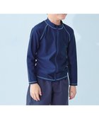 【デビロック/devirock / KIDS】のUVカット スクール用 長袖ジップラッシュガード 子供服 キッズ 男の子 女の子 26SS 人気、トレンドファッション・服の通販 founy(ファニー) ファッション Fashion キッズファッション Fashion for Kids シンプル Simple, Minimal ストレッチ Stretch, Stretchy Fabric 長袖 Long Sleeve, Full Sleeve フィット Fit, Slim Fit 水着 Swimsuit, Swimwear 2026年 2026 2026春夏・S/S Spring/Summer 2026 SS26 thumbnail 006-ネイビー-アッシュブルー|ID: prp329100004960732 ipo3291000000037219959