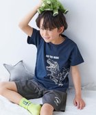 【デビロック/devirock / KIDS】の綿100% デビラボROOM ボーイズ半袖パジャマ 子供服 キッズ 男の子 パジャマ 26SS 人気、トレンドファッション・服の通販 founy(ファニー) ファッション Fashion キッズファッション Fashion for Kids パジャマ Pajamas, Sleepwear ボーイズ Boyish, Boy Style 半袖 Short Sleeve, Half Sleeve おすすめ Recommended / Our Picks お家時間・ステイホーム Stay Home / At Home 旅行 Travel 2026年 2026 2026春夏・S/S Spring/Summer 2026 SS26 thumbnail 012-恐竜-アビスブルー|ID: prp329100004960736 ipo3291000000037219990