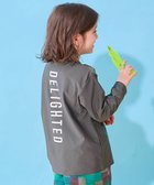 【デビロック/devirock / KIDS】のUVカット Tシャツ型 長袖ラッシュガード 子供服 キッズ 男の子 女の子 海 26SS 大人の最旬トレンドファッション＆コーディネート founy(ファウニー) ファッション Fashion キッズファッション Fashion for Kids ストレッチ Stretch, Stretchy Fabric 長袖 Long Sleeve, Full Sleeve フィット Fit, Slim Fit プリント Print, Printed Pattern 2026年 2026 2026春夏・S/S Spring/Summer 2026 SS26 thumbnail 001-ロゴ-スミクロ|ID: prp329100004960748 ipo3291000000037333955