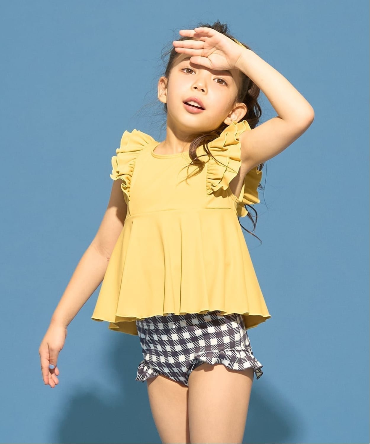 【ナルミヤ オンライン/NARUMIYA ONELINE / KIDS】の【SWIM】【UVカット】カラバリ豊富セパレート水着(スクール対応あり) インテリア・キッズ・メンズ・レディースファッション・服の通販 founy(ファニー) 　ファッション　Fashion　キッズファッション　Fashion for Kids　インナー　Innerwear　セパレート　Separate, Two-Piece　フリル　Frill, Ruffle　ポケット　Pocket, Pocket Detail　ラベンダー　Lavender　水着　Swimsuit, Swimwear　黄|ID: prp329100004960774 ipo3291000000037220188