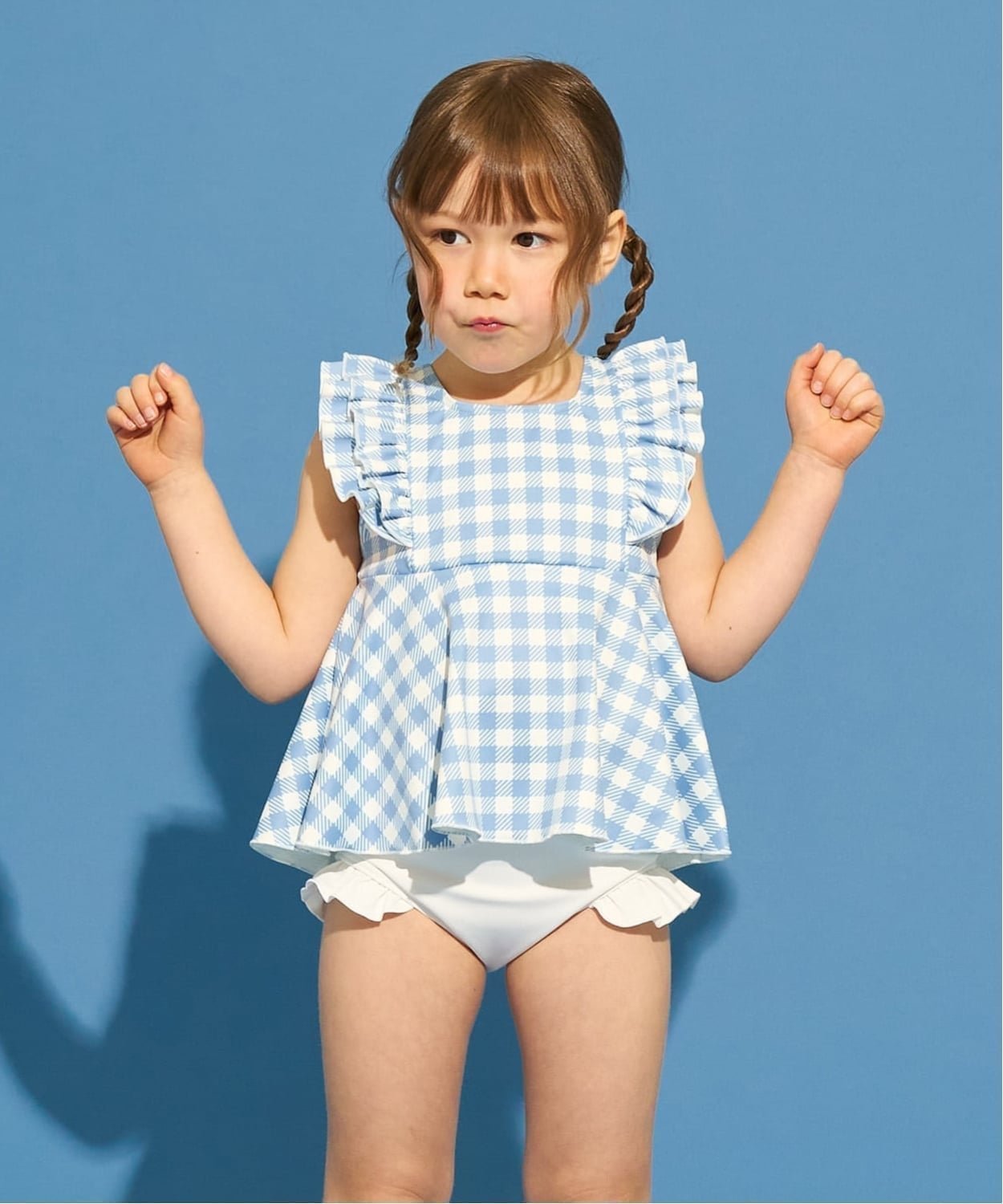 【ナルミヤ オンライン/NARUMIYA ONELINE / KIDS】の【SWIM】【UVカット】カラバリ豊富セパレート水着(スクール対応あり) インテリア・キッズ・メンズ・レディースファッション・服の通販 founy(ファニー) 　ファッション　Fashion　キッズファッション　Fashion for Kids　インナー　Innerwear　セパレート　Separate, Two-Piece　フリル　Frill, Ruffle　ポケット　Pocket, Pocket Detail　ラベンダー　Lavender　水着　Swimsuit, Swimwear　サックス|ID: prp329100004960774 ipo3291000000037220190