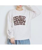 【ナルミヤ オンライン/NARUMIYA ONELINE / KIDS】の【GOODPRICE】【LTXC/綿100%】ビックロゴカラー長袖T 大人の最旬トレンドファッション＆コーディネート founy(ファウニー) ファッション Fashion キッズファッション Fashion for Kids おすすめ Recommended / Our Picks ポケット Pocket, Pocket Detail 人気 Popular, Best Seller 長袖 Long Sleeve, Full Sleeve thumbnail ベージュ|ID: prp329100004960790 ipo3291000000037333780