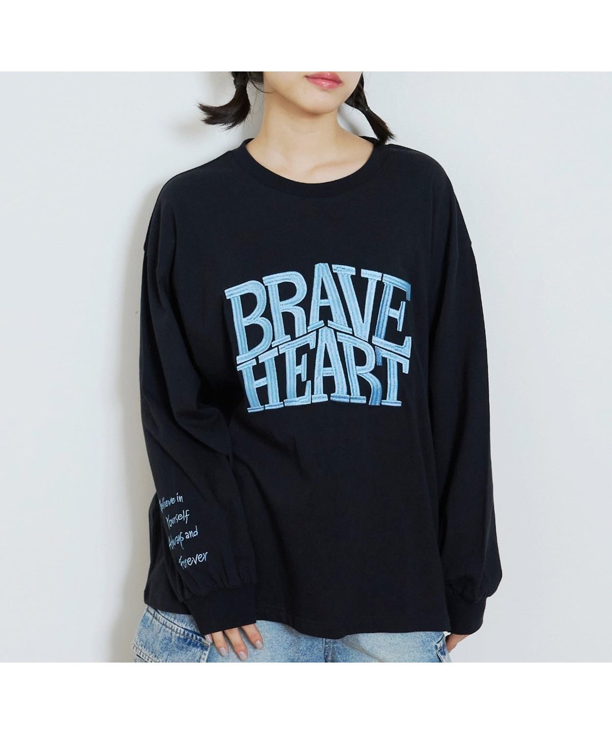【ナルミヤ オンライン/NARUMIYA ONELINE / KIDS】の【GOODPRICE】【LTXC/綿100%】ビックロゴカラー長袖T インテリア・キッズ・メンズ・レディースファッション・服の通販 founy(ファウニー) 　ファッション　Fashion　キッズファッション　Fashion for Kids　おすすめ　Recommended / Our Picks　ポケット　Pocket, Pocket Detail　人気　Popular, Best Seller　長袖　Long Sleeve, Full Sleeve　黒|ID: prp329100004960790 ipo3291000000037333781