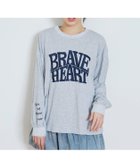 【ナルミヤ オンライン/NARUMIYA ONELINE / KIDS】の【GOODPRICE】【LTXC/綿100%】ビックロゴカラー長袖T 大人の最旬トレンドファッション＆コーディネート founy(ファウニー) ファッション Fashion キッズファッション Fashion for Kids おすすめ Recommended / Our Picks ポケット Pocket, Pocket Detail 人気 Popular, Best Seller 長袖 Long Sleeve, Full Sleeve thumbnail トップ グレー|ID: prp329100004960790 ipo3291000000037333782