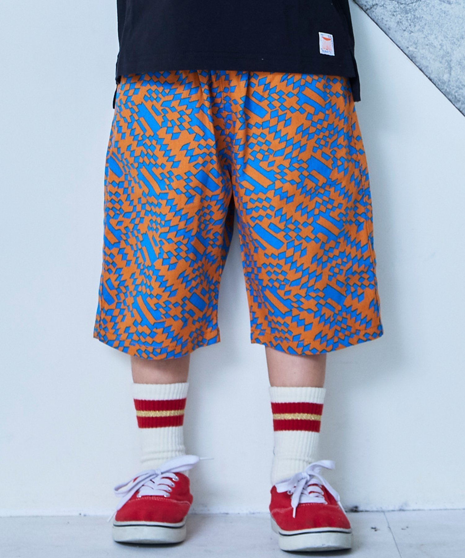 【その他のブランド/Other】のシェフショーツ インテリア・キッズ・メンズ・レディースファッション・服の通販 founy(ファニー) 　ファッション　Fashion　キッズファッション　Fashion for Kids　おすすめ　Recommended / Our Picks　ショーツ　Shorts, Short Pants　シンプル　Simple, Minimal　バランス　Balance, Style Balance　プリント　Print, Printed Pattern　ポケット　Pocket, Pocket Detail　夏　Summer　無地　Plain, Solid Color　ブルーPT|ID: prp329100004960810 ipo3291000000037220363