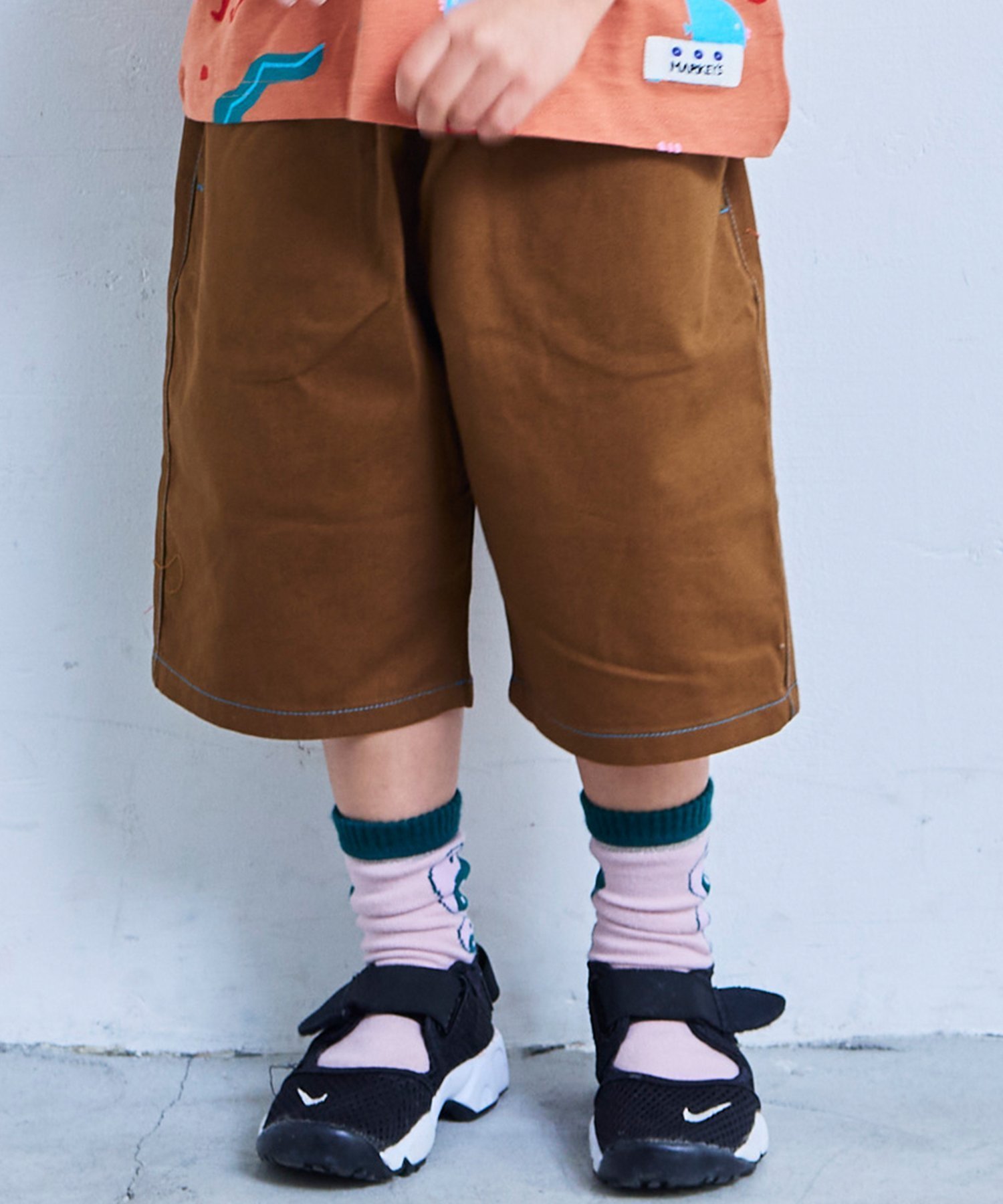 【その他のブランド/Other】のシェフショーツ インテリア・キッズ・メンズ・レディースファッション・服の通販 founy(ファニー) 　ファッション　Fashion　キッズファッション　Fashion for Kids　おすすめ　Recommended / Our Picks　ショーツ　Shorts, Short Pants　シンプル　Simple, Minimal　バランス　Balance, Style Balance　プリント　Print, Printed Pattern　ポケット　Pocket, Pocket Detail　夏　Summer　無地　Plain, Solid Color　ブラウン|ID: prp329100004960810 ipo3291000000037220368