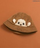 【エフオー オンラインストア/F.O.Online Store / KIDS】の【モンチッチ】 ベビー帽子 UVカット 大人の最旬トレンドファッション＆コーディネート founy(ファウニー) ファッション Fashion キッズファッション Fashion for Kids おすすめ Recommended / Our Picks コレクション Collection, Seasonal Line スーツ Suit, Formalwear ベビー Baby, Babywear 帽子 Hat, Headwear thumbnail ブラウン|ID: prp329100004960822 ipo3291000000037247467
