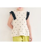 【エフオー オンラインストア/F.O.Online Store / KIDS】のWEB限定 袖フリルワッフルTシャツ 人気、トレンドファッション・服の通販 founy(ファニー) ファッション Fashion キッズファッション Fashion for Kids フリル Frill, Ruffle ワッフル Waffle, Waffle Knit 半袖 Short Sleeve, Half Sleeve thumbnail ブラック|ID: prp329100004960829 ipo3291000000037220452