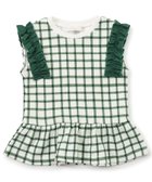 【エフオー オンラインストア/F.O.Online Store / KIDS】のWEB限定 袖フリルワッフルTシャツ 人気、トレンドファッション・服の通販 founy(ファニー) ファッション Fashion キッズファッション Fashion for Kids フリル Frill, Ruffle ワッフル Waffle, Waffle Knit 半袖 Short Sleeve, Half Sleeve thumbnail グリーン|ID: prp329100004960829 ipo3291000000037220454