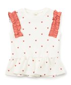 【エフオー オンラインストア/F.O.Online Store / KIDS】のWEB限定 袖フリルワッフルTシャツ 人気、トレンドファッション・服の通販 founy(ファニー) ファッション Fashion キッズファッション Fashion for Kids フリル Frill, Ruffle ワッフル Waffle, Waffle Knit 半袖 Short Sleeve, Half Sleeve thumbnail レッド|ID: prp329100004960829 ipo3291000000037220455