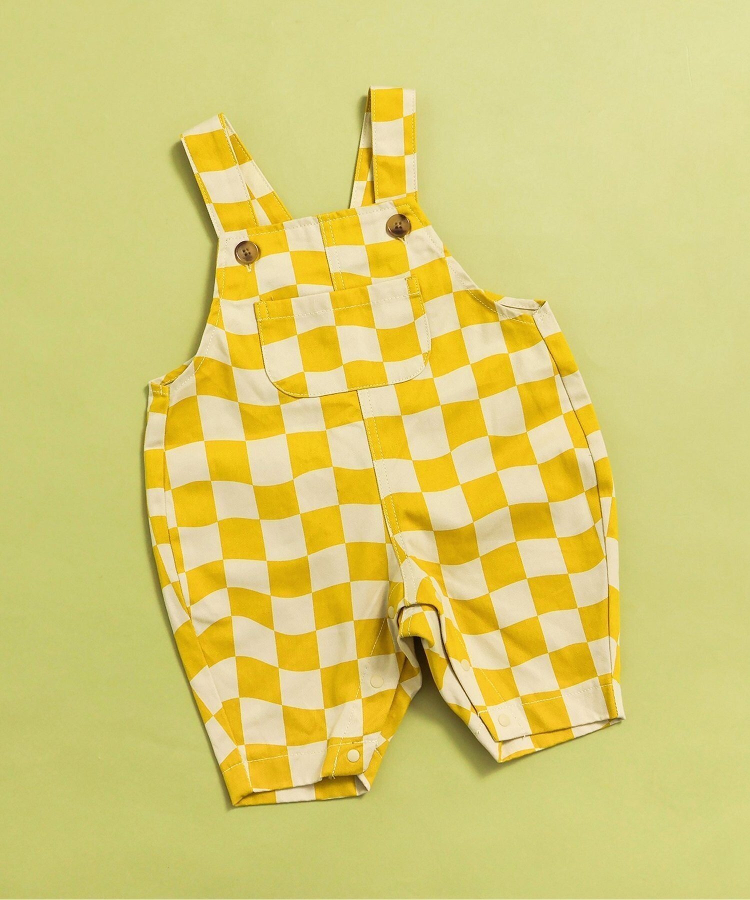 【エフオー オンラインストア/F.O.Online Store / KIDS】の【リンク】NEWシェフサロペット インテリア・キッズ・メンズ・レディースファッション・服の通販 founy(ファニー) 　ファッション　Fashion　キッズファッション　Fashion for Kids　プリント　Print, Printed Pattern　人気　Popular, Best Seller　イエロー|ID: prp329100004960844 ipo3291000000037220520