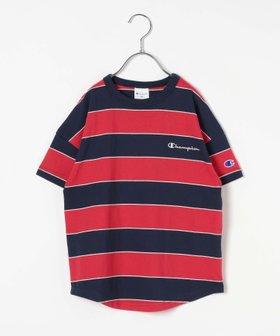 【ベイフロー/BAYFLOW / KIDS】の【Champion(チャンピオン)】マルチボーダーT(KIDS) 大人の最旬トレンドファッション＆コーディネート founy(ファウニー) ファッション Fashion キッズファッション Fashion for Kids アメリカン American Style キャンバス Canvas, Canvas Fabric ショルダー Shoulder, Shoulder Strap シンプル Simple, Minimal ドロップ Drop Shoulder, Dropped Style ニューヨーク New York, NYC Style ボーダー Border, Stripe ラウンド Round, Round Neck ワイド Wide, Wide Fit |ID:prp329100004960884