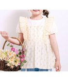 【ベベ オンライン ストア/BEBE ONLINE STORE / KIDS】の肩フリル花柄レースドッキング半袖Tシャツ(80~130cm) 人気、トレンドファッション・服の通販 founy(ファニー) ファッション Fashion キッズファッション Fashion for Kids イエロー Yellow 春 Spring ガーリー Girly, Feminine Style コレクション Collection, Seasonal Line チェック Check, Plaid, Tartan ドッキング Docking, Mixed Material フリル Frill, Ruffle フレンチ French, French Style 半袖 Short Sleeve, Half Sleeve モチーフ Motif, Design Theme リゾート Resort, Vacation Style リボン Ribbon, Bow レース Lace, Lace Fabric S/S・春夏 SS, Spring/Summer, Warm Season 夏 Summer エレガント 上品 Elegant 2026年 2026 2026春夏・S/S Spring/Summer 2026 SS26 thumbnail イエロー系|ID: prp329100004960892 ipo3291000000037220757