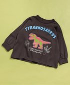 【エフオー オンラインストア/F.O.Online Store / KIDS】の【リンク】ユニークサガラワッペンロンT 人気、トレンドファッション・服の通販 founy(ファニー) ファッション Fashion キッズファッション Fashion for Kids 定番 Standard, Basic Item 人気 Popular, Best Seller 長袖 Long Sleeve, Full Sleeve プリント Print, Printed Pattern thumbnail チャコール|ID: prp329100004960916 ipo3291000000037220878