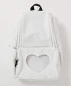 【デビロック/devirock / KIDS】のミラー クリアポケット ガールズリュック リュックサック バッグ 25SS 人気、トレンドファッション・服の通販 founy(ファニー) ファッション Fashion キッズファッション Fashion for Kids 2025年 2025 2025春夏・S/S Spring/Summer 2025 SS25 キャラクター Character, Licensed Characters ポケット Pocket, Pocket Detail thumbnail 001-オフホワイト|ID: prp329100004960928 ipo3291000000037220944