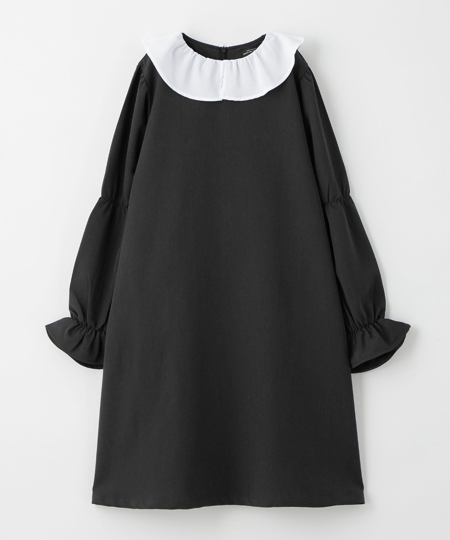 【ユナイテッドアローズ/UNITED ARROWS / KIDS】のシロエリ ワンピース / キッズ 140cm-160cm インテリア・キッズ・メンズ・レディースファッション・服の通販 founy(ファニー) 　ファッション　Fashion　キッズファッション　Fashion for Kids　ワンピース　Dresses　アクセサリー　Fashion Accessories　オケージョン　Occasion Wear　春　Spring　ストラップシューズ　Strap Shoes, Mary Janes　スリーブ　Sleeve, Long Sleeve / Short Sleeve　チェック　Check, Plaid, Tartan　フォーマル　Formal, Dressy　フリル　Frill, Ruffle　アウトレット　Outlet / Clearance　エレガント 上品　Elegant　セレモニー　Ceremony　入学式　Entrance Ceremony　卒業式　Graduation Ceremony　結婚式　Wedding　2025年　2025　2025春夏・S/S　Spring/Summer 2025 SS25　DK.GRAY|ID: prp329100004960953 ipo3291000000037221065