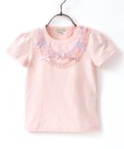 【パンパンテュテュ/panpantutu / KIDS】のUVcut チュールリボントップ/ジュエリー(半袖) 人気、トレンドファッション・服の通販 founy(ファニー) ファッション Fashion キッズファッション Fashion for Kids カットソー Cut and Sewn Top ジュエリー Jewelry, Accessories チュール Tulip, Tulip Motif ネックレス Necklace, Pendant Necklace リボン Ribbon, Bow 半袖 Short Sleeve, Half Sleeve 夏 Summer thumbnail マカロンピンク|ID: prp329100004960959 ipo3291000000037221093