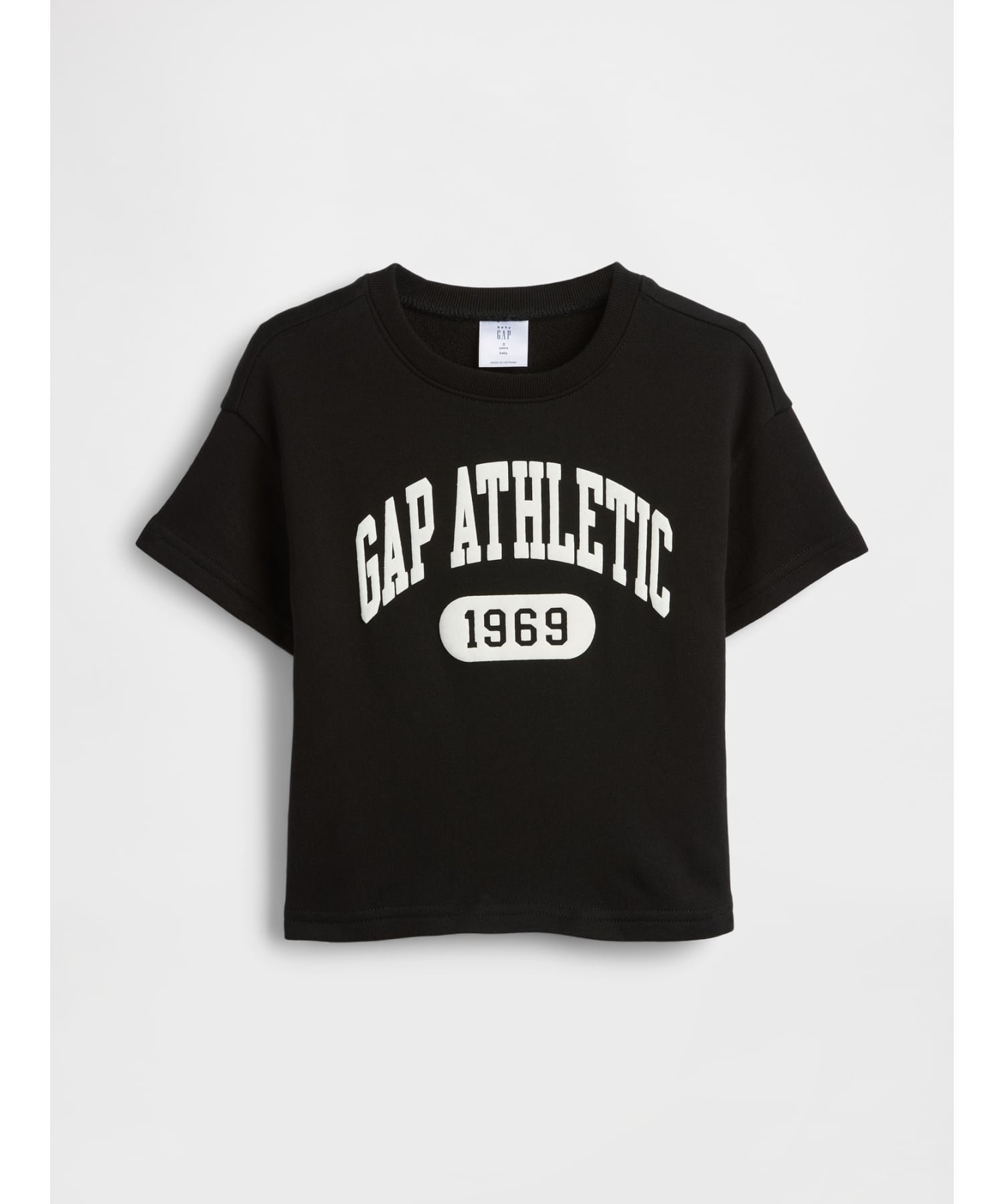 【ギャップ/GAP / KIDS】のbabyGap フレンチテリー 半袖 スウェットシャツ 大人の最旬トレンドファッション＆コーディネート founy(ファウニー) 　ファッション　Fashion　キッズファッション　Fashion for Kids　グラフィック　Graphic, Graphic Design　ショルダー　Shoulder, Shoulder Strap　ストレート　Straight, Straight Cut　ドロップ　Drop Shoulder, Dropped Style　フィット　Fit, Slim Fit　フレンチ　French, French Style　フロント　Front, Front Design　リラックス　Relax, Relaxed Fit　半袖　Short Sleeve, Half Sleeve　 other-1|ID: prp329100004960987 ipo3291000000037380447