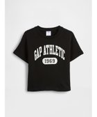 【ギャップ/GAP / KIDS】のbabyGap フレンチテリー 半袖 スウェットシャツ 大人の最旬トレンドファッション＆コーディネート founy(ファウニー) ファッション Fashion キッズファッション Fashion for Kids グラフィック Graphic, Graphic Design ショルダー Shoulder, Shoulder Strap ストレート Straight, Straight Cut ドロップ Drop Shoulder, Dropped Style フィット Fit, Slim Fit フレンチ French, French Style フロント Front, Front Design リラックス Relax, Relaxed Fit 半袖 Short Sleeve, Half Sleeve thumbnail BLACK|ID: prp329100004960987 ipo3291000000037380448