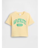 【ギャップ/GAP / KIDS】のbabyGap フレンチテリー 半袖 スウェットシャツ 大人の最旬トレンドファッション＆コーディネート founy(ファウニー) ファッション Fashion キッズファッション Fashion for Kids グラフィック Graphic, Graphic Design ショルダー Shoulder, Shoulder Strap ストレート Straight, Straight Cut ドロップ Drop Shoulder, Dropped Style フィット Fit, Slim Fit フレンチ French, French Style フロント Front, Front Design リラックス Relax, Relaxed Fit 半袖 Short Sleeve, Half Sleeve thumbnail LIGHT_YELLOW|ID: prp329100004960987 ipo3291000000037380449