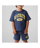 【ギャップ/GAP / KIDS】のbabyGap フレンチテリー 半袖 スウェットシャツ 大人の最旬トレンドファッション＆コーディネート founy(ファウニー) ファッション Fashion キッズファッション Fashion for Kids グラフィック Graphic, Graphic Design ショルダー Shoulder, Shoulder Strap ストレート Straight, Straight Cut ドロップ Drop Shoulder, Dropped Style フィット Fit, Slim Fit フレンチ French, French Style フロント Front, Front Design リラックス Relax, Relaxed Fit 半袖 Short Sleeve, Half Sleeve thumbnail VINTAGE_NAVY|ID: prp329100004960987 ipo3291000000037380451