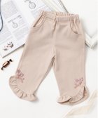 【パンパンテュテュ/panpantutu / KIDS】のフリルカプリパンツ 人気、トレンドファッション・服の通販 founy(ファニー) ファッション Fashion キッズファッション Fashion for Kids ボトムス Bottoms おすすめ Recommended / Our Picks フリル Frill, Ruffle ポケット Pocket, Pocket Detail リボン Ribbon, Bow 夏 Summer 春 Spring S/S・春夏 SS, Spring/Summer, Warm Season thumbnail ミルクベージュ|ID: prp329100004961003 ipo3291000000037221308
