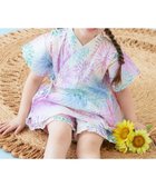 【デビロック/devirock / KIDS】のえらべるデザイン ペプラム ガールズ甚平 子供服 キッズ ベビー服 女の子 26SS 人気、トレンドファッション・服の通販 founy(ファニー) ファッション Fashion キッズファッション Fashion for Kids セパレート Separate, Two-Piece フリル Frill, Ruffle ブロード Broadcloth, Fine Cotton プリント Print, Printed Pattern ペプラム Peplum, Flared Hem リボン Ribbon, Bow 2026年 2026 2026春夏・S/S Spring/Summer 2026 SS26 thumbnail 008-花火-オフホワイト|ID: prp329100004961124 ipo3291000000037221947