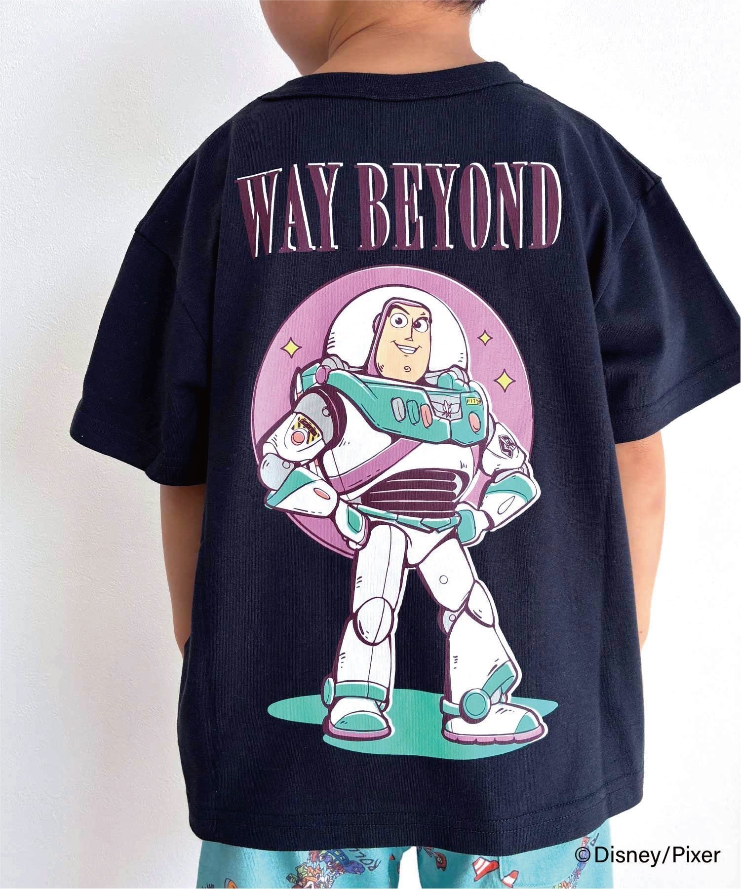 【シ シュ ノン/Si Shu Non / KIDS】のトイ・ストーリー/キャラクターポケTシャツ インテリア・キッズ・メンズ・レディースファッション・服の通販 founy(ファニー) 　ファッション　Fashion　キッズファッション　Fashion for Kids　キャラクター　Character, Licensed Characters　ポケット　Pocket, Pocket Detail　ブラック|ID: prp329100004961196 ipo3291000000037222281