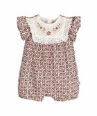 【モイモルン/moimoln / KIDS】のロシェフリルカバーオール ピンク|ID: prp329100004961224 ipo3291000000037222409