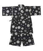 【ローブ/ROBE / KIDS】の甚平 子供服 キッズ 男の子 RED PONY 和柄ドット&昆虫コン|ID: prp329100004961270 ipo3291000000037222615