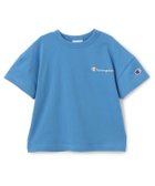 【ナルミヤ オンライン/NARUMIYA ONELINE / KIDS】の【チャンピオン】ルーズフィット半袖T 人気、トレンドファッション・服の通販 founy(ファニー) ファッション Fashion キッズファッション Fashion for Kids シンプル Simple, Minimal ポケット Pocket, Pocket Detail ルーズ Loose, Oversized ワンポイント One Point, Statement Accent 半袖 Short Sleeve, Half Sleeve thumbnail ライト ブルー|ID: prp329100004961353 ipo3291000000037223036