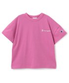 【ナルミヤ オンライン/NARUMIYA ONELINE / KIDS】の【チャンピオン】ルーズフィット半袖T 人気、トレンドファッション・服の通販 founy(ファニー) ファッション Fashion キッズファッション Fashion for Kids シンプル Simple, Minimal ポケット Pocket, Pocket Detail ルーズ Loose, Oversized ワンポイント One Point, Statement Accent 半袖 Short Sleeve, Half Sleeve thumbnail パープル|ID: prp329100004961353 ipo3291000000037223039