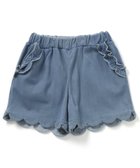 【エフオー オンラインストア/F.O.Online Store / KIDS】のひんやりスカラップショートパンツ _ 接触冷感 人気、トレンドファッション・服の通販 founy(ファニー) ファッション Fashion キッズファッション Fashion for Kids ボトムス Bottoms thumbnail サックス|ID: prp329100004961365 ipo3291000000037223105