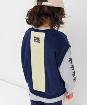 【エフオー オンラインストア/F.O.Online Store / KIDS】の【リンク】切替パイルベスト(セットアップ可) 人気、トレンドファッション・服の通販 founy(ファニー) ファッション Fashion キッズファッション Fashion for Kids セットアップ Set-Up, Coordinated Outfit ベスト Vest, Waistcoat 人気 Popular, Best Seller 切替 Switching, Contrast Panel |ID:prp329100004961388