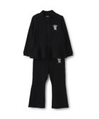 【ナルミヤ オンライン/NARUMIYA ONELINE / KIDS】の【バレエ】ペプラムジップアップパンツSET 人気、トレンドファッション・服の通販 founy(ファニー) ファッション Fashion キッズファッション Fashion for Kids ボトムス Bottoms シンプル Simple, Minimal セットアップ Set-Up, Coordinated Outfit バレエ Ballet, Ballet Style フレア Flare, Flared ポケット Pocket, Pocket Detail エレガント 上品 Elegant 防寒 Cold Protection, Winter-Ready thumbnail 黒|ID: prp329100004961391 ipo3291000000037223229