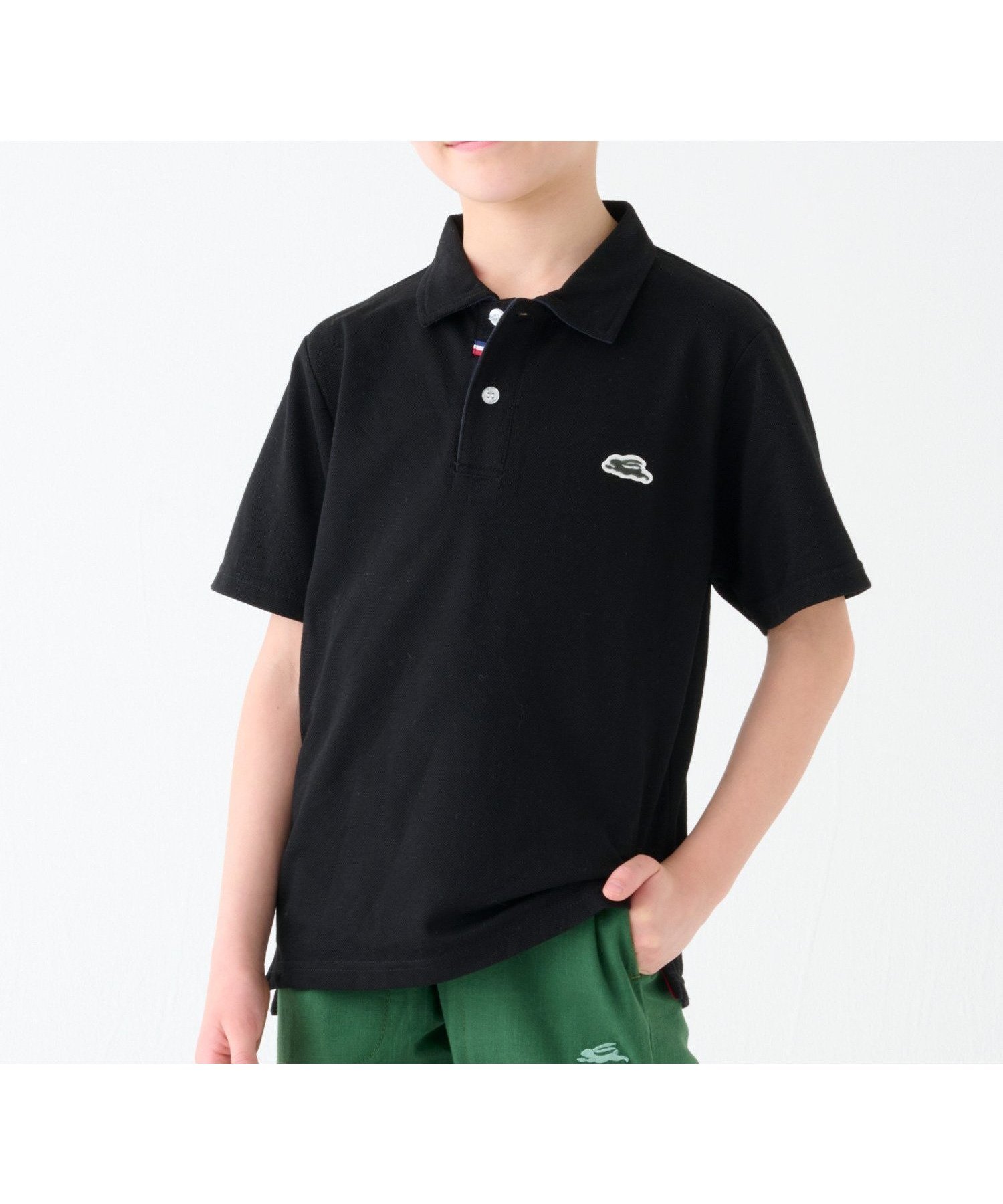 【クリフメイヤー キッズ/KRIFF MAYER / KIDS】のおでかけポロ インテリア・キッズ・メンズ・レディースファッション・服の通販 founy(ファニー) 　ファッション　Fashion　キッズファッション　Fashion for Kids　スリット　Slit, Slit Detail　ベーシック　Basic, Essential　ポロシャツ　Polo Shirt, Collared Tee　ワンポイント　One Point, Statement Accent　切替　Switching, Contrast Panel　吸水　Absorbent, Quick-Dry　BLACK|ID: prp329100004961395 ipo3291000000037223255