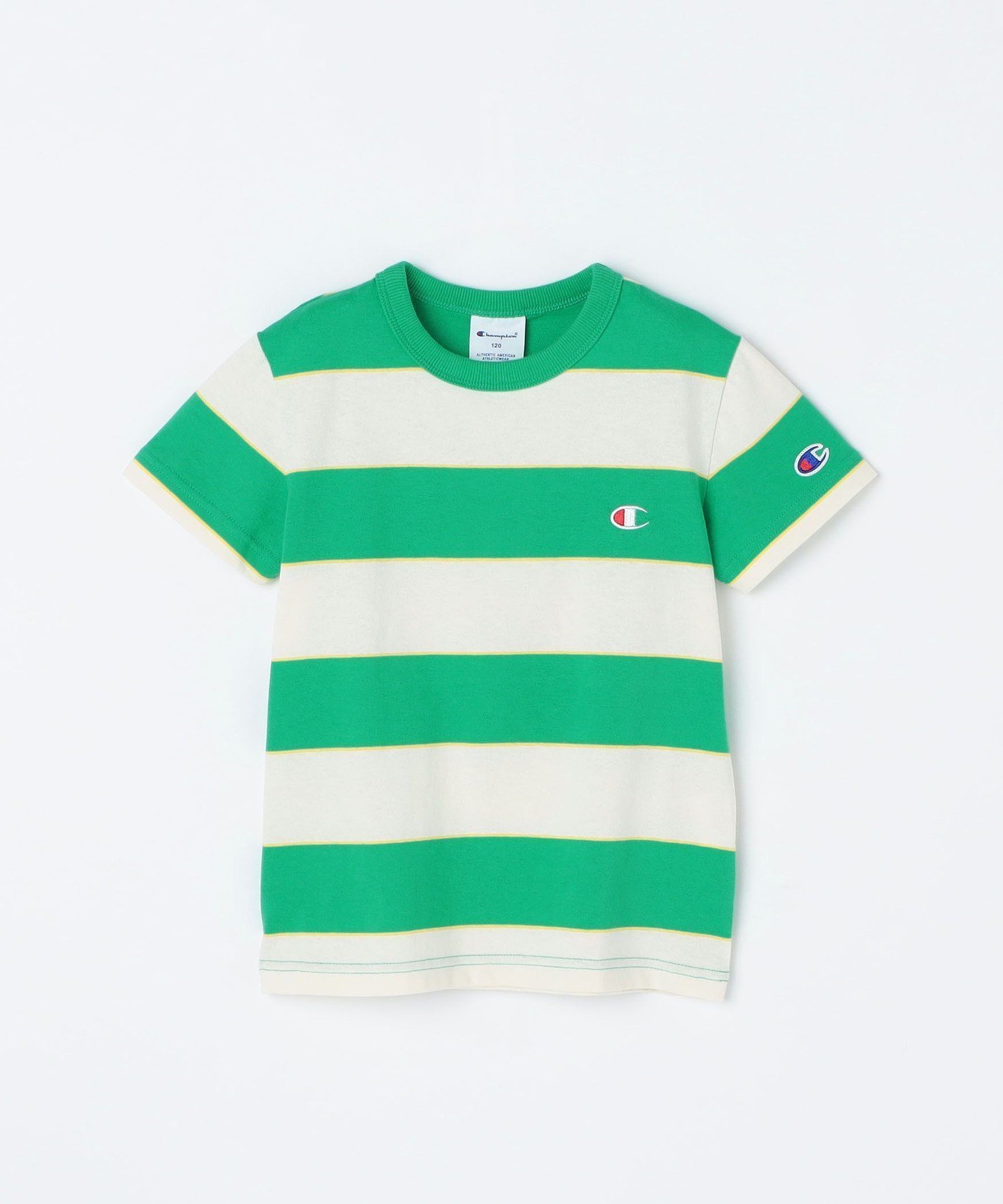 【シップス/SHIPS / KIDS】のChampion 洗濯機可能 ワイド ボーダー ワンポイント 刺繍 Tシャツ 人気、トレンドファッション・服の通販 founy(ファニー) 　ファッション　Fashion　キッズファッション　Fashion for Kids　アメリカン　American Style　シンプル　Simple, Minimal　ニューヨーク　New York, NYC Style　ボーダー　Border, Stripe　ワイド　Wide, Wide Fit　ワンポイント　One Point, Statement Accent　 other-1|ID: prp329100004961406 ipo3291000000037223299