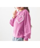 【デビロック/devirock / KIDS】のえらべるチュールモチーフ 長袖Tシャツ 子供服 キッズ 女の子 ロンT 26SS 人気、トレンドファッション・服の通販 founy(ファニー) ファッション Fashion キッズファッション Fashion for Kids チュール Tulip, Tulip Motif デニム Denim, Jeans Material 長袖 Long Sleeve, Full Sleeve ワイド Wide, Wide Fit おすすめ Recommended / Our Picks 2026年 2026 2026春夏・S/S Spring/Summer 2026 SS26 thumbnail 004-ハート-グレープピンク|ID: prp329100004961464 ipo3291000000037223613