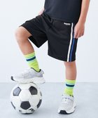 【デビロック/devirock / KIDS】の【涼感 サラッとメッシュ】* デビラボ プリント ハーフパンツ 子供服 キッズ 26SS 人気、トレンドファッション・服の通販 founy(ファニー) ファッション Fashion キッズファッション Fashion for Kids ボトムス Bottoms ストレッチ Stretch, Stretchy Fabric ハーフ Half, Half-Length プリント Print, Printed Pattern メッシュ Mesh, Net Fabric 夏 Summer 2026年 2026 2026春夏・S/S Spring/Summer 2026 SS26 thumbnail 001-ライン-ブラック|ID: prp329100004961483 ipo3291000000037223742