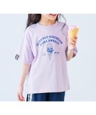 【デビロック/devirock / KIDS】のデビロック*【アイス】 ひやシャリ 接触冷感 アイスプリント 半袖Tシャツ 26SS 人気、トレンドファッション・服の通販 founy(ファニー) ファッション Fashion キッズファッション Fashion for Kids カラフル Colorful Design コラボ Collaboration, Collab プリント Print, Printed Pattern 半袖 Short Sleeve, Half Sleeve 夏 Summer 2026年 2026 2026春夏・S/S Spring/Summer 2026 SS26 thumbnail 001-アイスロゴ-ライラック|ID: prp329100004961491 ipo3291000000037223788