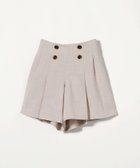 【ユナイテッドアローズ/UNITED ARROWS / KIDS】のプリペラ キュロット パンツ / キッズ 140cm-160cm 人気、トレンドファッション・服の通販 founy(ファニー) ファッション Fashion キッズファッション Fashion for Kids ボトムス Bottoms キュロット Culottes, Wide Shorts コンパクト Compact, Small Size ショート Short, Short Length フロント Front, Front Design ボトム Bottoms, Lower Wear アウトレット Outlet / Clearance おすすめ Recommended / Our Picks エレガント 上品 Elegant thumbnail NATURAL|ID: prp329100004961564 ipo3291000000037224126