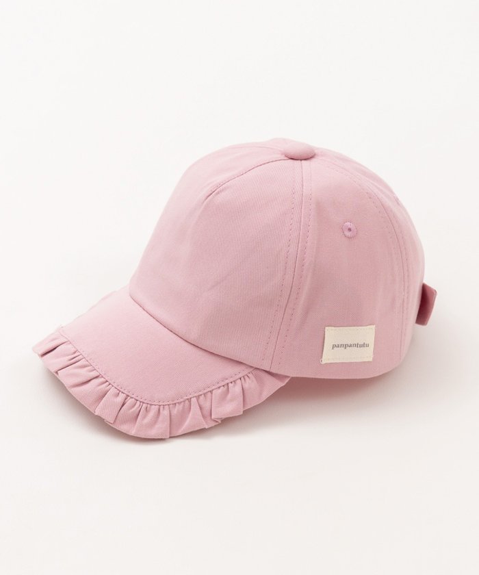 【パンパンテュテュ/panpantutu / KIDS】のきせかえフリルキャップ インテリア・キッズ・メンズ・レディースファッション・服の通販 founy(ファウニー) https://founy.com/ ファッション Fashion キッズファッション Fashion for Kids おすすめ Recommended / Our Picks ガーリー Girly, Feminine Style キャップ Cap, Baseball Cap フリル Frill, Ruffle リボン Ribbon, Bow |ID: prp329100004961601 ipo3291000000037376553