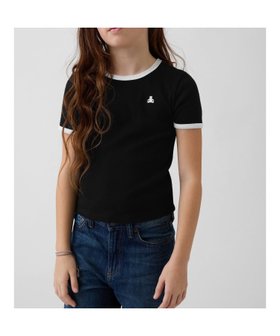 【ギャップ/GAP / KIDS】のV-JPN IE SS BRANNAN RIB RINGER TEE 人気、トレンドファッション・服の通販 founy(ファニー) ファッション Fashion キッズファッション Fashion for Kids ストレート Straight, Straight Cut フィット Fit, Slim Fit リブニット Rib Knit, Ribbed Knit リラックス Relax, Relaxed Fit 半袖 Short Sleeve, Half Sleeve |ID:prp329100004961651