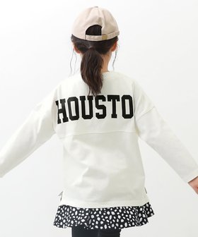 【デビロック/devirock / KIDS】のフットボール バックプリント 長袖Tシャツ トップス 長袖Tシャツ ロンT 大人の最旬トレンドファッション＆コーディネート founy(ファウニー) ファッション Fashion キッズファッション Fashion for Kids トップス・カットソー Cut & Sew Tops キャップ Cap, Baseball Cap スニーカー Sneakers, Trainers 長袖 Long Sleeve, Full Sleeve プリント Print, Printed Pattern おすすめ Recommended / Our Picks |ID:prp329100004961670