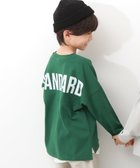 【デビロック/devirock / KIDS】のフットボール バックプリント 長袖Tシャツ トップス 長袖Tシャツ ロンT 人気、トレンドファッション・服の通販 founy(ファニー) ファッション Fashion キッズファッション Fashion for Kids トップス・カットソー Cut & Sew Tops キャップ Cap, Baseball Cap スニーカー Sneakers, Trainers 長袖 Long Sleeve, Full Sleeve プリント Print, Printed Pattern おすすめ Recommended / Our Picks thumbnail 010-ロゴ-ボトルグリーン|ID: prp329100004961670 ipo3291000000037224668