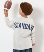 【デビロック/devirock / KIDS】のフットボール バックプリント 長袖Tシャツ トップス 長袖Tシャツ ロンT 人気、トレンドファッション・服の通販 founy(ファニー) ファッション Fashion キッズファッション Fashion for Kids トップス・カットソー Cut & Sew Tops キャップ Cap, Baseball Cap スニーカー Sneakers, Trainers 長袖 Long Sleeve, Full Sleeve プリント Print, Printed Pattern おすすめ Recommended / Our Picks thumbnail 014-ロゴ-オートミール|ID: prp329100004961670 ipo3291000000037224672